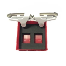 2 шт./компл. металлический белый джойстик кнопка для стрельбы стрельба триггер L1+ R1 ключи для мобильного телефона игровой PUBG