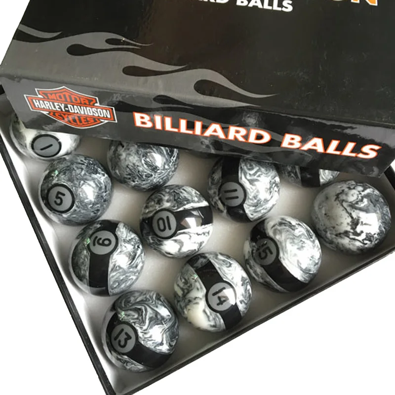 Billiard Balls 57.2mm Phenolic Resin Complete Set of Water Ripple
