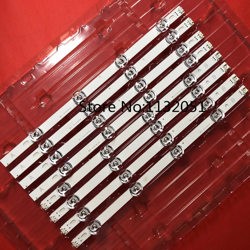 

8 PCS/set LED backlight strip bar for 39 Inch TV 39LB561V 39LB5800 innotek DRT 3.0 39"-A DRT3.0 39"-B type