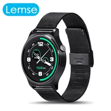 GW01 Bluetooth 4,0 Smart Uhr MTK2502 IPS Runde Bildschirm Leben Wasserdicht anti-verlorene Smartwatch Unterstützung Android iOS System