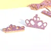 20Pcs Mixed Glitter Felt Pads Applique Crown Fabric Patches for Craft/Clothes/Wedding DIY Scrapbooking Accessories K28 ► Photo 3/5
