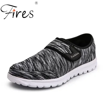

Fires Men Summer Shoes Slip-on Flat Sapatos Black Soft Comfortable Shoes Man Casual Outdoor Espadrilles Mocasines de Hombre
