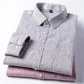 

Spring Hot Sale Breathable Long Sleeve Single Breasted Cotton Linen Shirts Camisa,Candy Solid Color High Quality Shirts Vestido