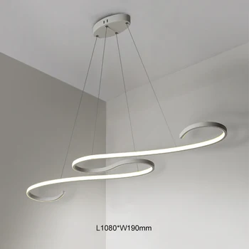 

Modern LED Pendant Lights for Living Dining Room DIY Hanging Lighting AC85~265V Aluminum decoration Pendant lamp free shipping