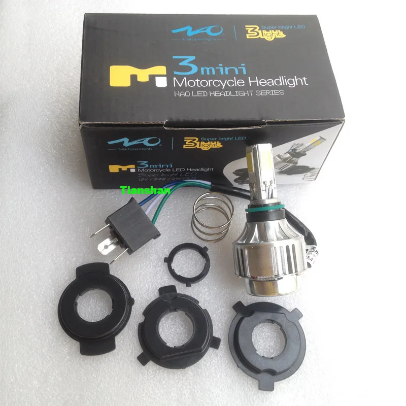 LED Motorcycle Headlight LH-M3miniH4 -12