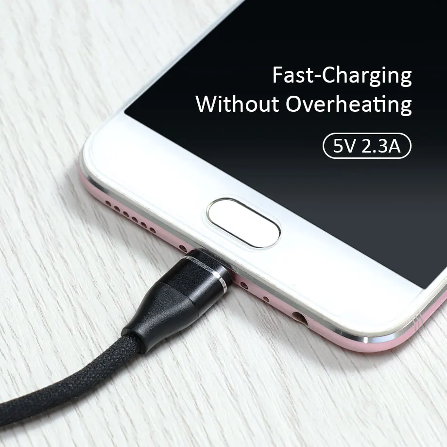 Olaudem телефонный кабели микро usb кабель 1 м 5 в 2.3A нейлоновый плетеный USB Micro для samsung