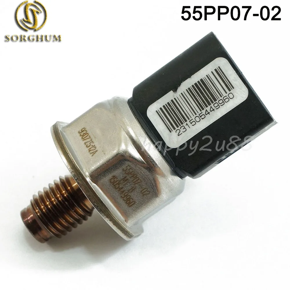 

New 2pcs Fuel Rail Pressure Regulator Sensor For MERCEDES KIA SEDONA CARNIVAL BONGO 55PP07-02 9307Z512A 1505449960