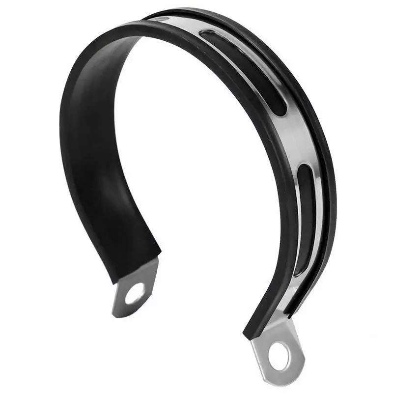 

Universal Motorcycle Exhaust Pipe Bracket Clip Fasten Support