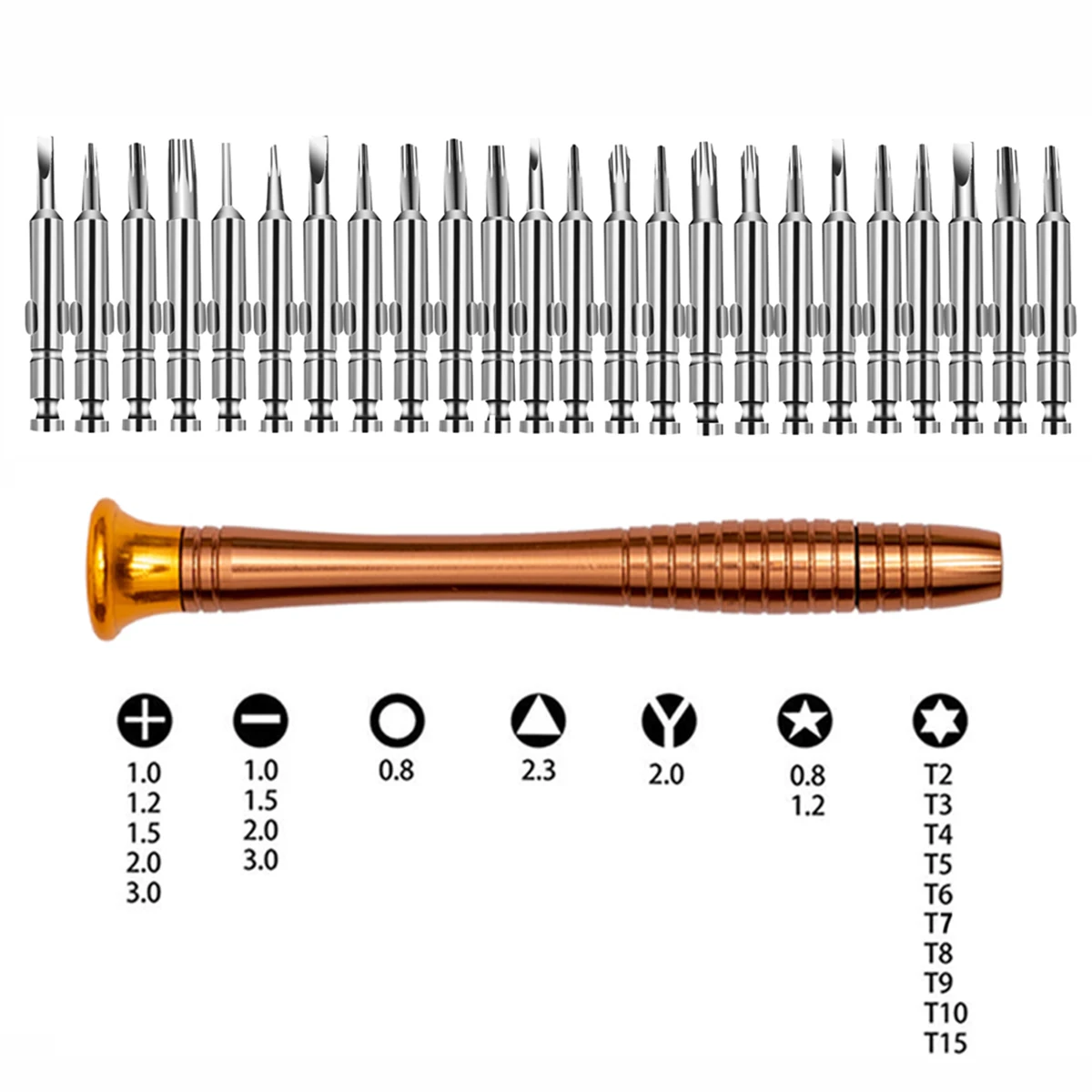 Набор отверток 25 в 1 Torx инструмент для ремонта Набор для iPhone мобильный телефон планшетный ПК по всему миру магазин ручных инструментов