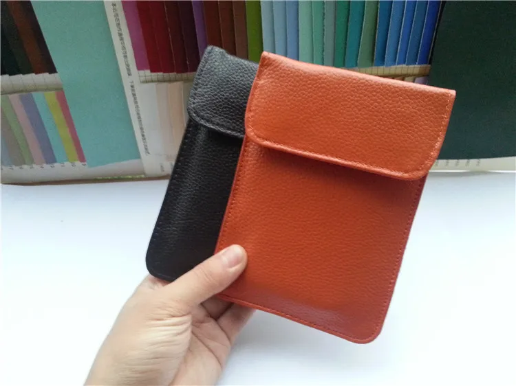 Чехол из натуральной кожи для мобильного телефона 50 шт.|for iphone|signal blockerleather case |