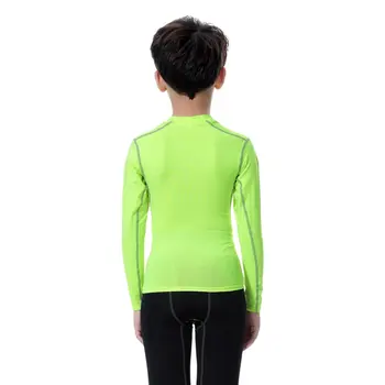 2019 NEW Children Kids Boy Girl power T- Shirt Compression Base Layer Skins Tee Thermal Sports T- Shirt Quick-drying Clothes 5
