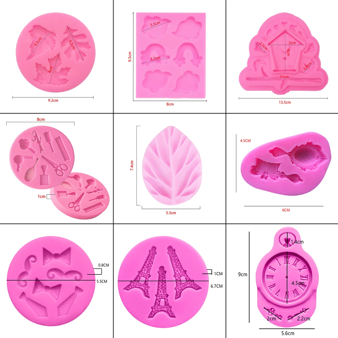 

Best New Fondant Moulds Silicone Cake Mold Chocolate Soap Stencils Kitchen Accessories Pastry Baking Tools Silicone Form