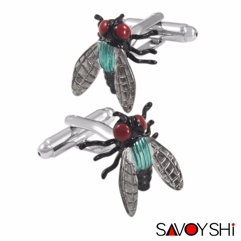 Новинка мужские запонки SAVOYSHI в виде животных для рубашки высококачественные