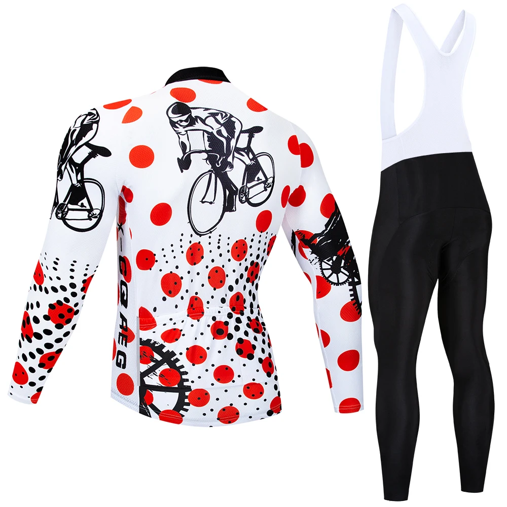 Homens inverno roupas de ciclismo térmica 2019