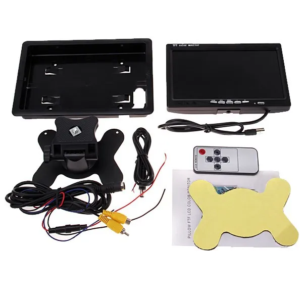 

7" TFT LCD AV Color Wide Screen CAR SUV RV MPV Rearview Backup Monitor