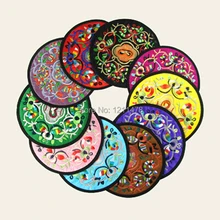 Винтажная вышивка подстаканник для напитков и кофе