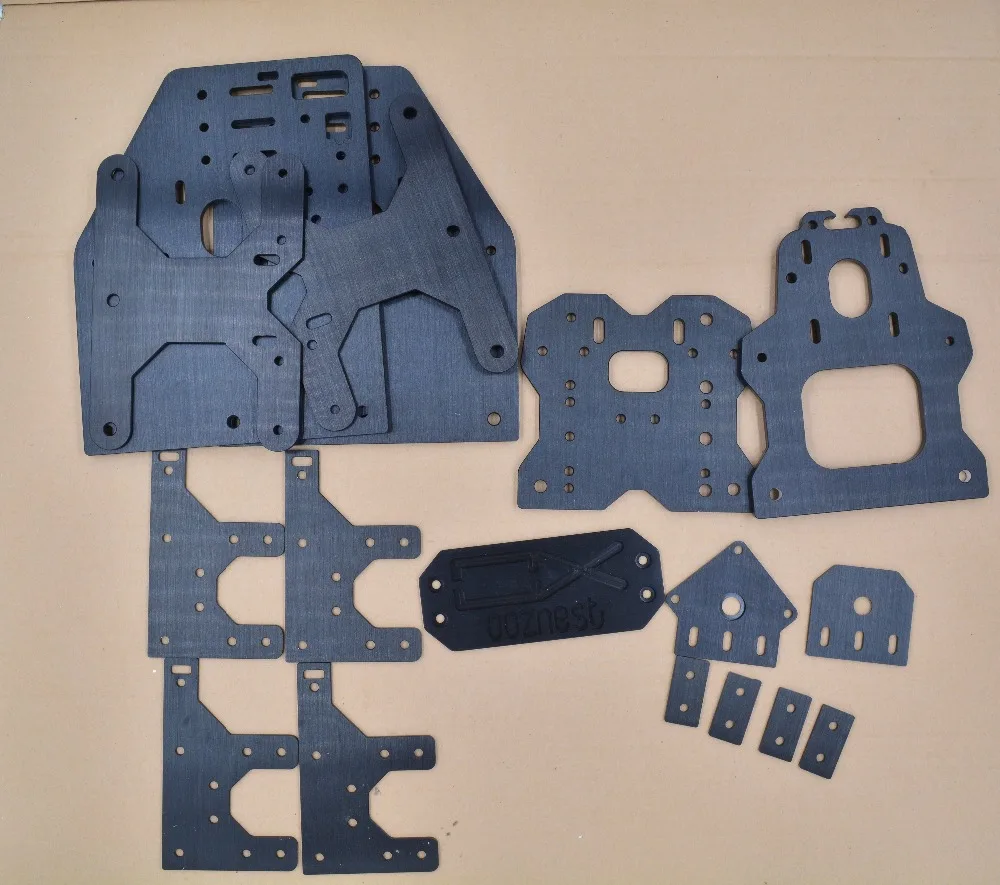 Детали для 3D принтера OOZNEST OX CNC алюминиевые пластины 1 комплект|ox cnc|ox cnc platescnc plate |