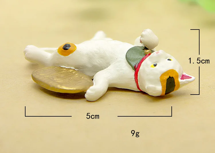 Kawaii Lucky Cat Смола ремесло фигурка бонсай для домашнего декора миниатюрное украшение для сада в виде Феи аксессуары современная модель животного статуя - Цвет: Style A