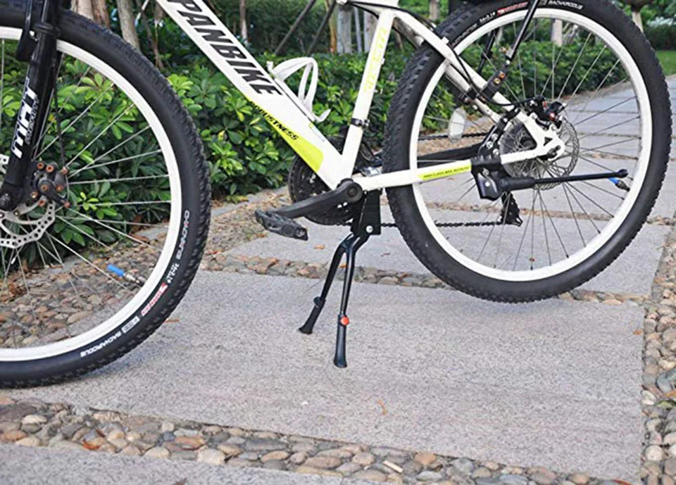 Двойная ножка 24'~ 28' Регулируемая велосипедная подножка алюминиевая велосипедная боковая Подставка стояночка для гигантского горного велосипеда дорога