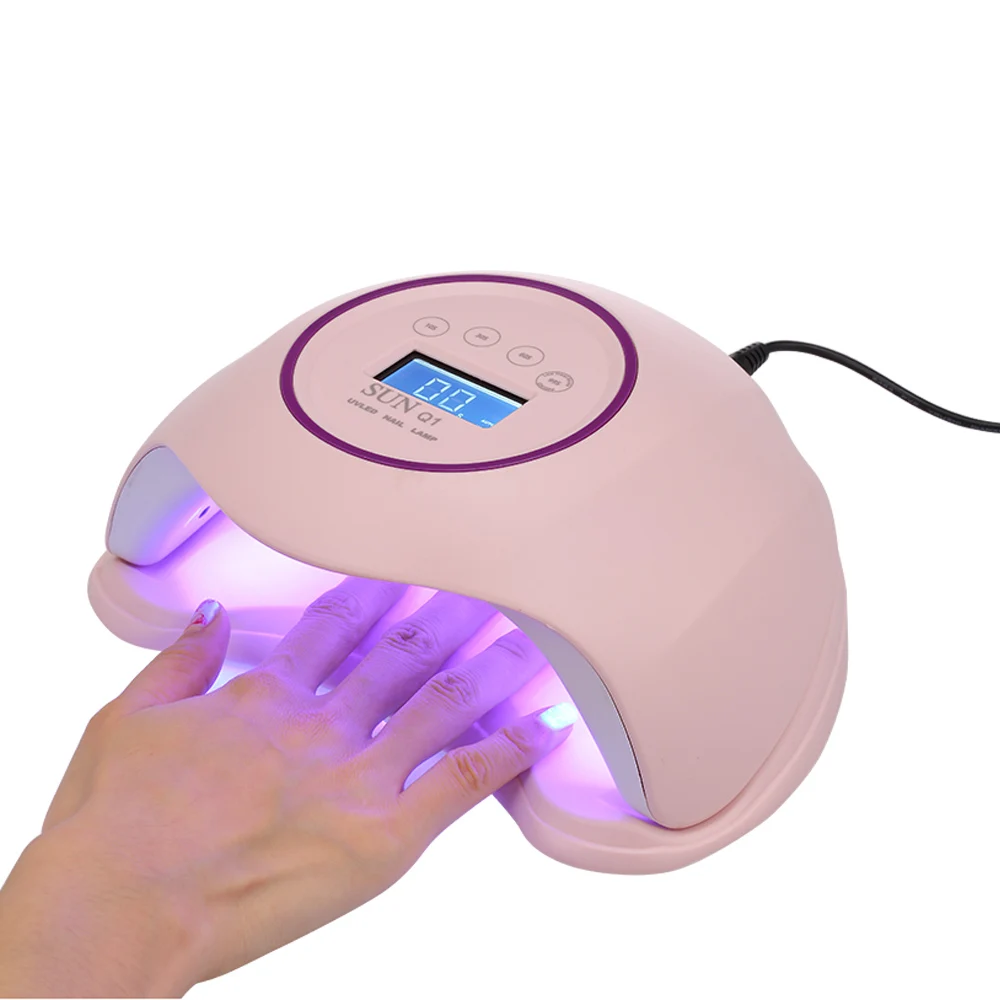 48W LED UV Nail Lamp Nail Dryers All Gel Curing With 4 Timer Fingernail