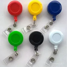 1000 шт/партия выдвижной держатель для бейджика Pull Key Name карта-метка держатели продвижение подарок; индивидуальный логотип