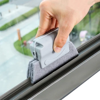 

Door Window Groove Gap Brush Wiper Handle Duster Kitchen Multipurpose Detachable Tool Cleaning Accessories Cleaning Cloth NEW