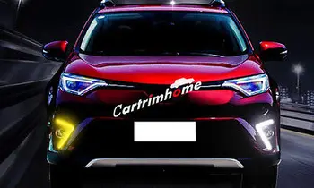 

Fog light Daytime Running Light DRL LED Day Light for Toyota Rav4 2016 - 2017