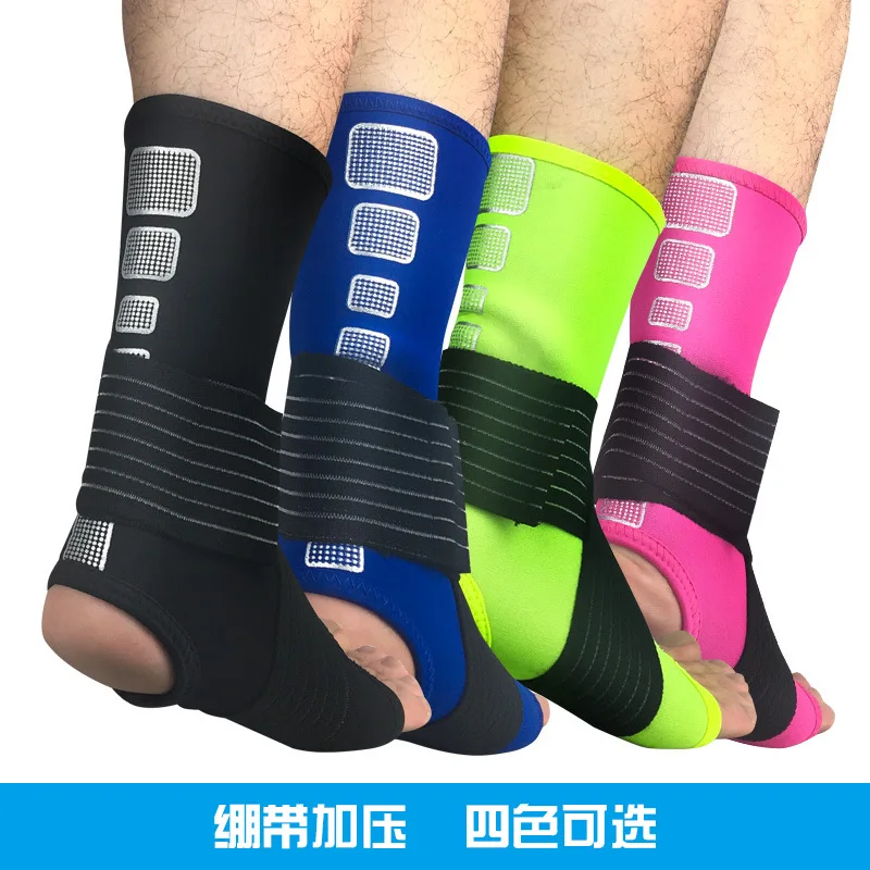 Laced Ankle Brace Lace up Foot Support Protector and Stabilizer