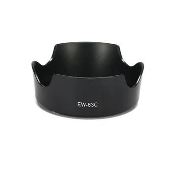 

Durable ABS Accessories Photography 18-55mm Lens Hood Professional EW-63C F/3.5-5.6 Camera Mini Practical Portable For Canon