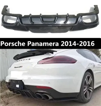 炭素繊維車のリア 自動車リアバンパーディフューザーカバーポルシェパナメーラのための 14 15 16 Leather Bag 炭素繊維車のリア 自動車リアバンパーディフューザーカバーポルシェパナメーラのための 14 15 16 Leather Bag