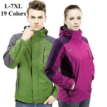 Водонепроницаемая куртка для кемпинга на весну и осень для женщин, для влюбленных, лыжная одежда, размер плюс, альпинистская одежда, пальто, охотничья одежда для мужчин