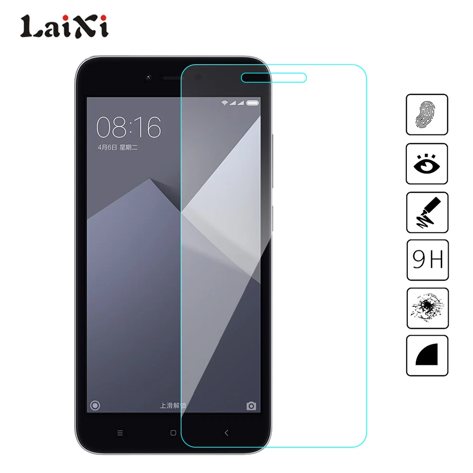 Laixi ультра-тонкий HD закалённое стекло для Xiaomi Redmi Примечание 5A высокой четкости