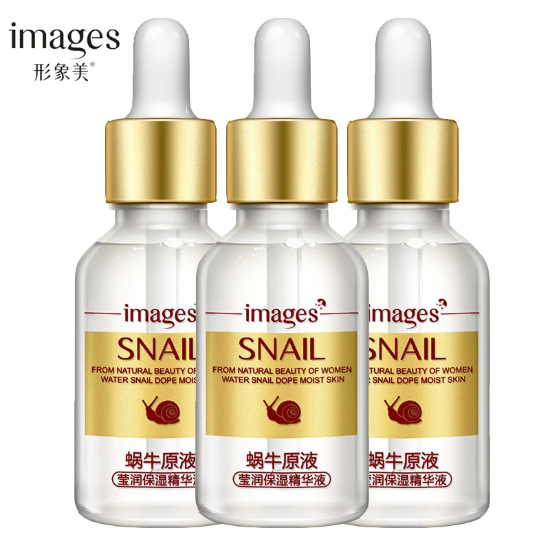 

5bottles Snail Essence Face Serum Liquid Moisturizing Nourishing Hyaluronic Acid Deep Repair Pores Acne Soft Smooth Facial Serum