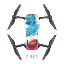 ПВХ водоотталкивающая наклейка для DJI MAVIC AIR Drone корпус Защитная кожа наклейки на Дрон Квадрокоптер аксессуары FE27d