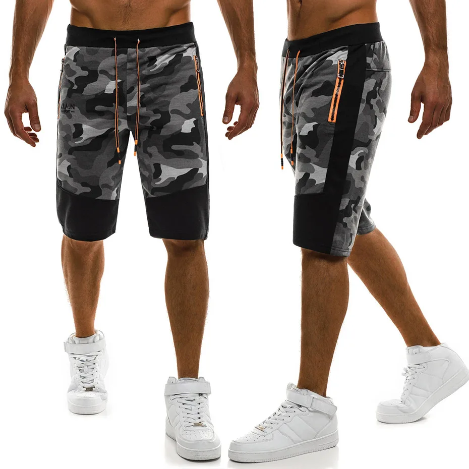 ZOGAA 2018 Новый повседневные шорты для мужчин летний топ дизайн камуфляж шорты в стиле милитари Пляжные штаны Homme хлопок Модная одежда