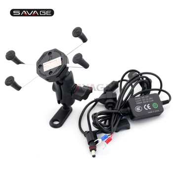

Phone Holder USB Charger For BMW F650GS F700GS F800GS F800GT F800R F800 GS/GT/R Motorcycle GPS Navigation Mount Bracket X-Grip