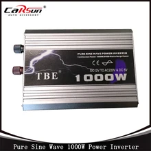 DC12V to AC220V 1000W Pure Sine Wave Car Power Inverter Grid Tie Solar Inverter Power Inverter For Solar and Wind Hybrid marsrock 7000w ac220v dc48v 24000btu inverter air conditioner cooling heating hybrid for home on grid solar air conditioner