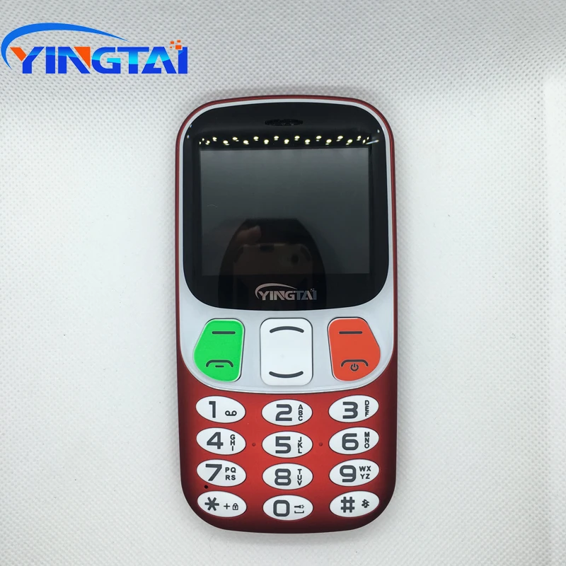 Сотовый телефон YINGTAI T47 новая модель 2G GSM мощный фонарь для пожилых людей большая