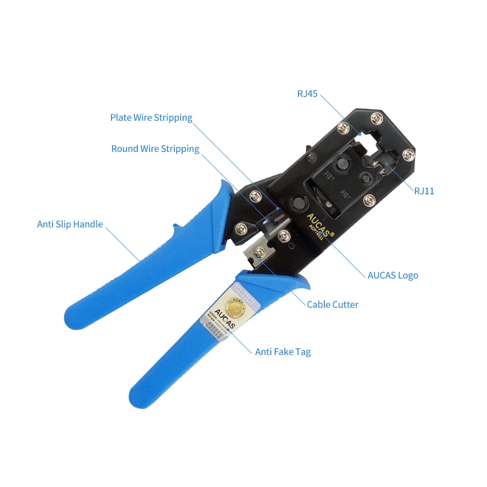 Высокое качество Cat6 Cat5 RJ45 обжимной инструмент набор сетевой кабель обжимные плоскогубцы сетевой lan набор инструментов