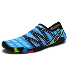 Мужская и женская пляжная летняя Уличная обувь; шлепанцы для плавания; спортивная обувь для серфинга; кожаные носки; полосатая обувь; легкая обувь для пар; морская обувь