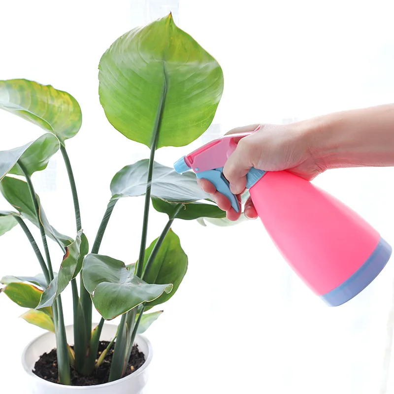 

Candy Color Watering Can Planting Flowers Plastic Empty Spray Water Pot Hand Pressure Sprayer Bottle Home Window Garden Tools