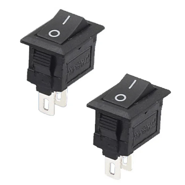 

New Mini 5Pcs/Lot 2 Pin Snap-in On/Off Position Snap Boat Button Switch 12V/110V/250V T1405 P0.5