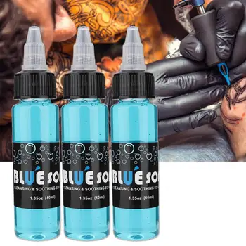 

For Tattooing High Enrichment Tattoo Cleansing Soothing Solution Liquid Soap 40ml / Bottle Tattoo Supplie