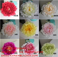 

The simulation flower silk flowers Peony flower heads Wedding flowers floral The arch tracery wall props Open the peony DIY