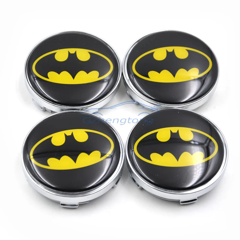 4 x you S COPRIMOZZO ADESIVO SILICONE 70,0 mm-Nero e Argento-NUOVO