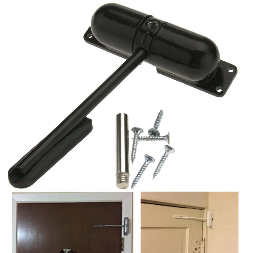 

Automatic Spring Door Closer Mounted Adjustable Portable For Home Office Store MAL999