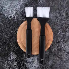 2pcs/set Kitchen Baking Tools Barbecue Brush Oil Brush Long Handle High Quality Plastic Heat Resistant Cooking Brush