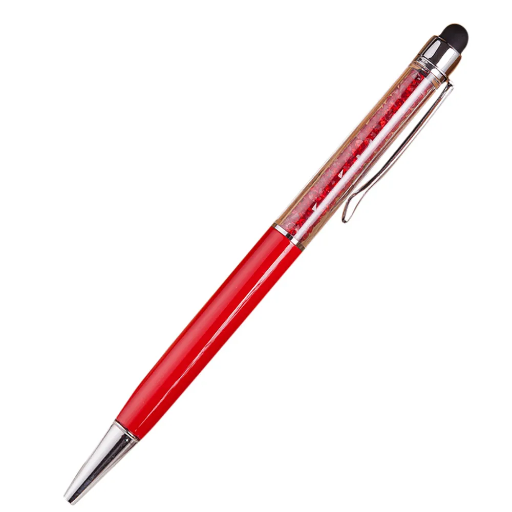 ballpoints pens pencil multicolor Creative Fashion Cute Crystal Ball Pen Metal Pen Spinning School gel pens stationeryF301217 ballpoints pens pencil multicolor Creative Fashion Cute Crystal Ball Pen Metal Pen Spinning School gel pens stationeryF301217