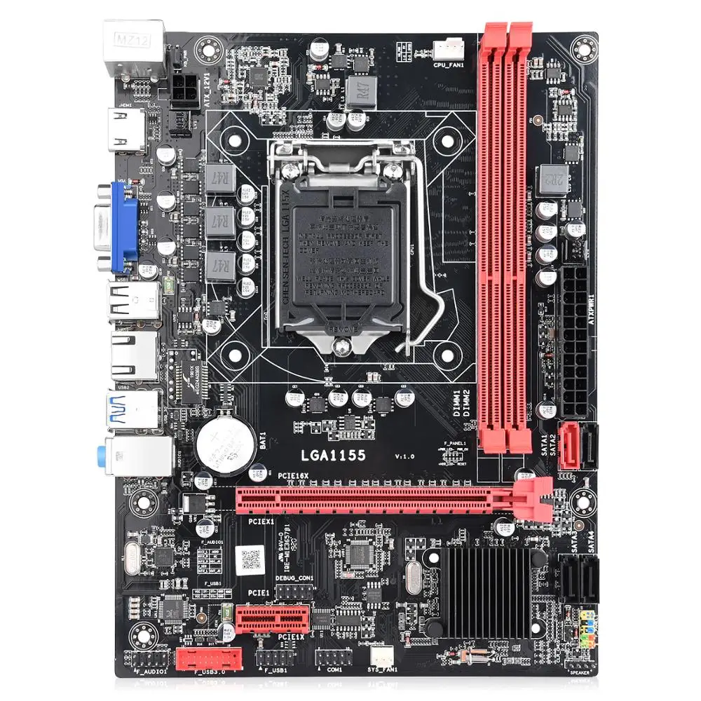 

LGA 1155 Motherboard Intel B75 Chipset Mother Board I3 I5 I7 CPU Dual Core ATX Mini ITX DDR3 PCIE 16x SATA3 HDMI Motherboard