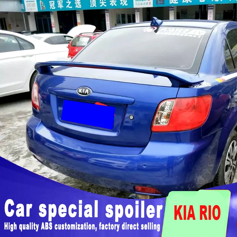2008 2009 2010 2011 для KIA RIO красный стоп сигнал свет задний спойлер багажника от праймера